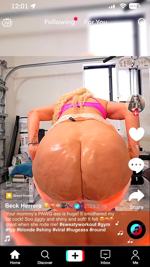 bully caption cuckold huge ass oiled sweaty sex tiktok clip
