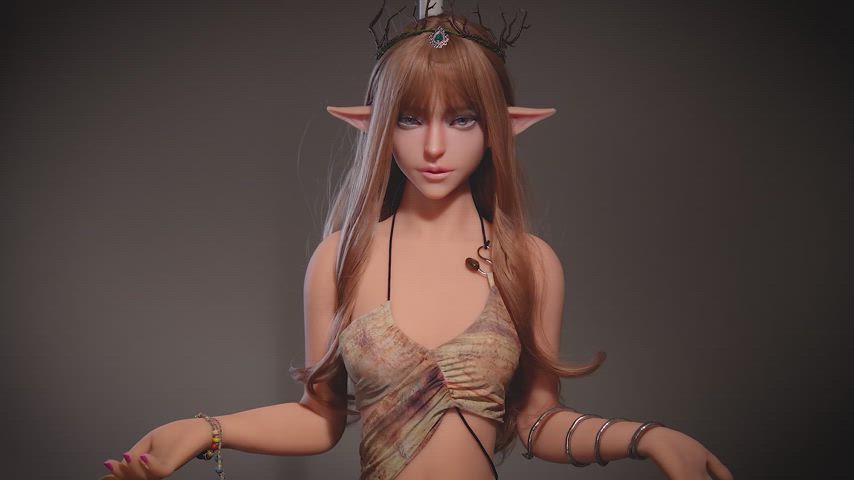 anime elf sex doll rough-sex clip