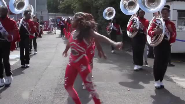 HBCU WSSU RED SEA YOU'RE PUTTING A RUSH ON ME