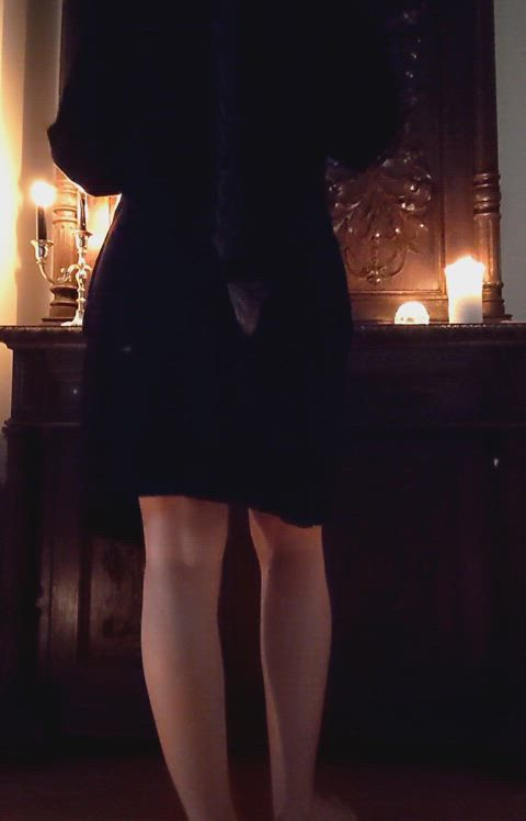 A tease by candlelight