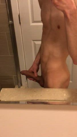 big dick masturbating skinny clip