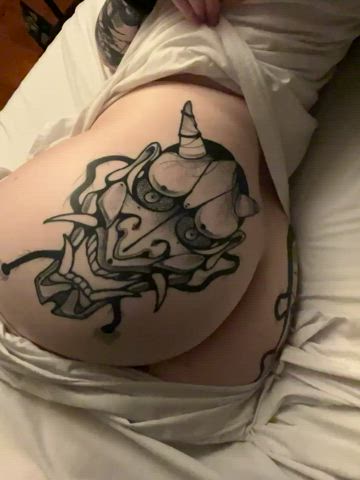 ass booty tattoo clip