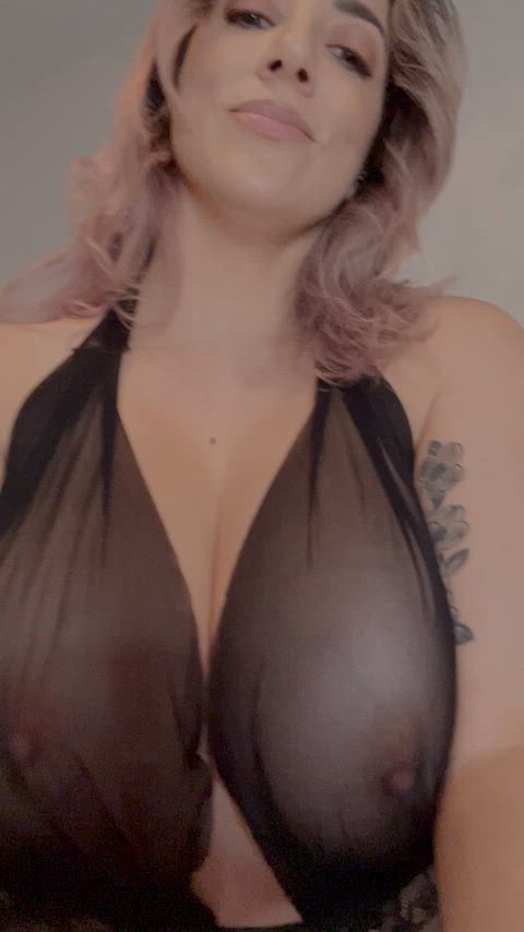 big tits boobs lingerie nipples striptease tease teasing bigtits just-boobs clip