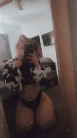 Belly Button Extra Small Mirror Model Pigtails Small Tits Thick TikTok Tiny clip