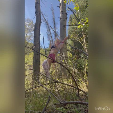 bondage outdoor sissy clip