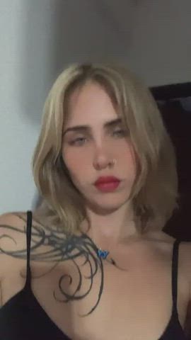 Blonde Sex Doll Tattoo clip