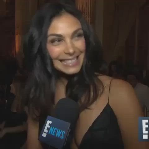 celebrity cleavage morena baccarin clip