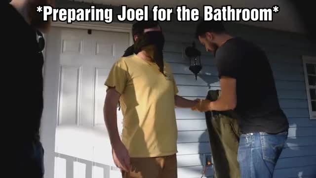 Preparing Joel for the Bathroom