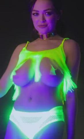 Neon boobies