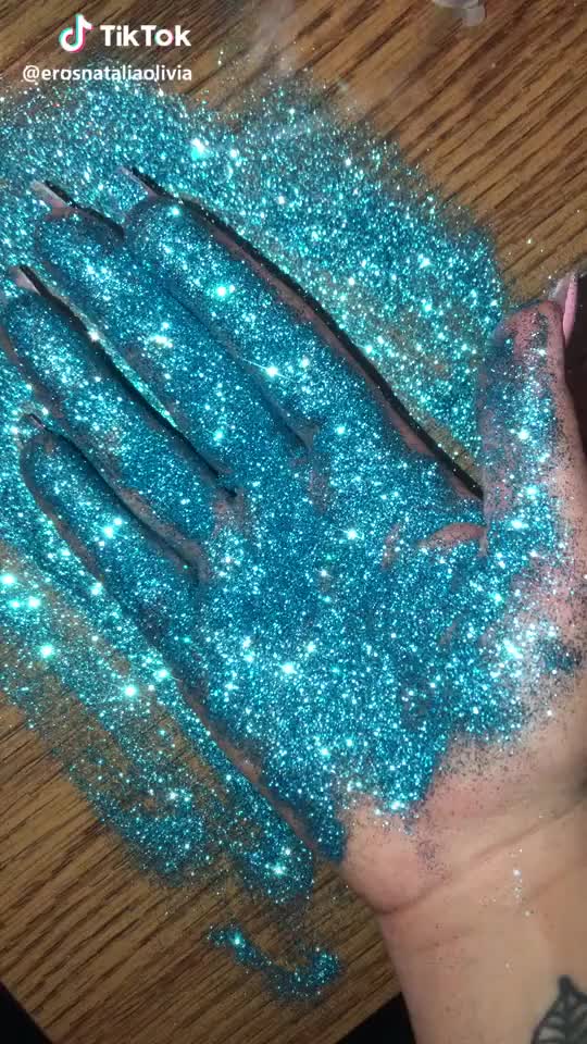  #glitter #blue