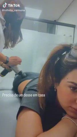 Body Brazilian Brunette Bubble Butt Dani Facial Goddess Tease clip