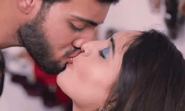 Indian Kissing Romantic clip