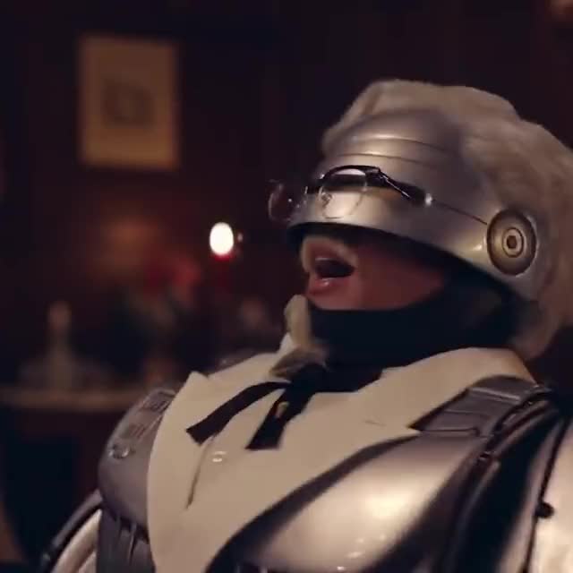 KFC Secret Recipe Colonel Robocop Laughing