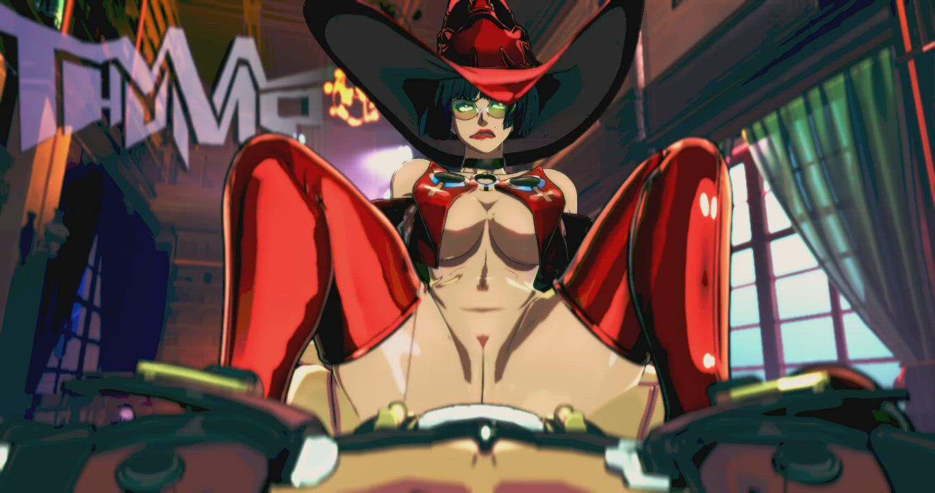I-No's rough anal ride (Thump) [Guilty Gear]