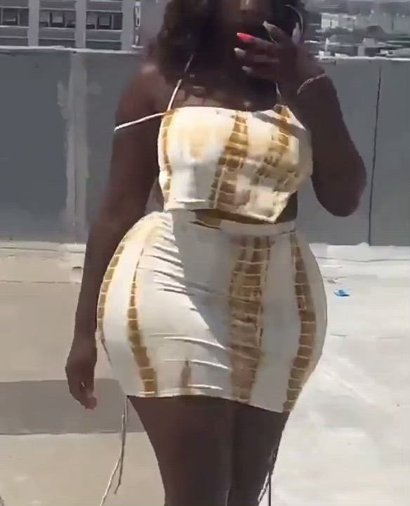 African Booty Thick clip