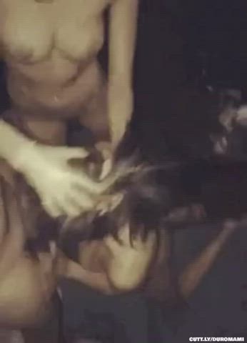 Cuckold Deepthroat Face Fuck Hardcore MFM Rough Sharing Slave Threesome clip