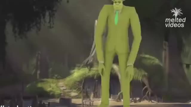 Shrek dançando
