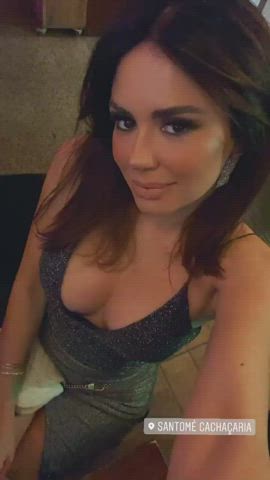 Brazilian Dani Goddess Tease Tits clip