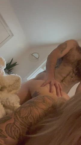 BWC Blonde Cheating Doggystyle Pierced Pussy Tattoo Tits Wet Pussy clip