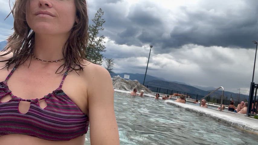 We thought this hot spring resort could use some titties