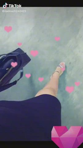 arab dirty talk fetish high heels moroccan tiktok toes clip