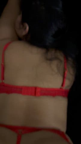 This Latina wifey loves throwing her ass back