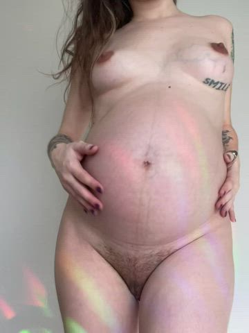 belly button pregnant tits amateur-girls hairy-pussy milf selfie clip