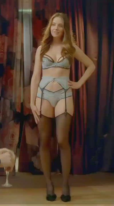 Alison Brie lingerie spin