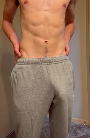 Hope you don’t (m)ind what I’ve got in my sweatpants 