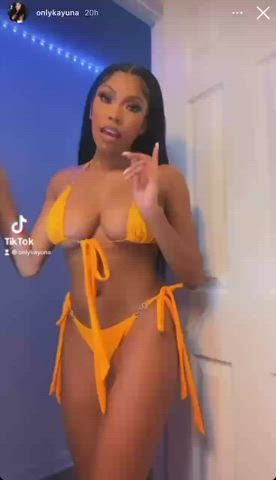 Babe Big Tits Ebony Skinny clip