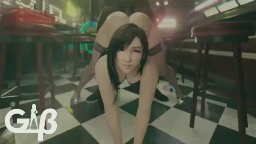 3d animation anime bbc doggystyle hentai tifa lockhart clip
