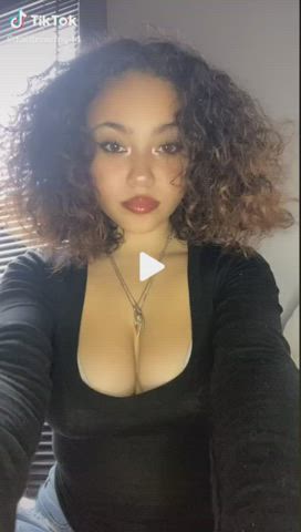 amateur big tits boobs cute latina natural tits teen tiktok tits clip