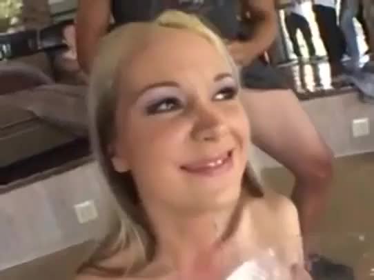 Bianca Pureheart in a cum orgy