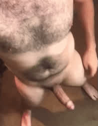 Big Balls Big Dick Cock Hairy Jerk Off Licking Lips Long Hair Long Tongue Masturbating