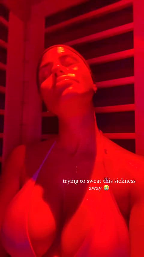 'tyring to sweat this sickness away' | IG December 2024