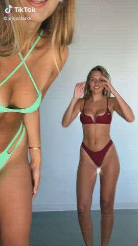 bikini gooning teen clip