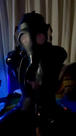 anal play bondage breath play cbt latex rubber sex toy slave clip