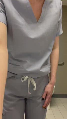 Ass Clapping Booty Brunette Hospital Medical Medical Fetish Nurse OnlyFans Thong