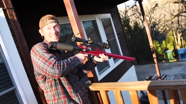 NEW SILENT Airforce Air Rifle | Backyard Coyote Problem Solver!