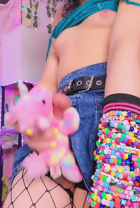 yeah babe you can get me more stuffies no I won't fuck them all i promise