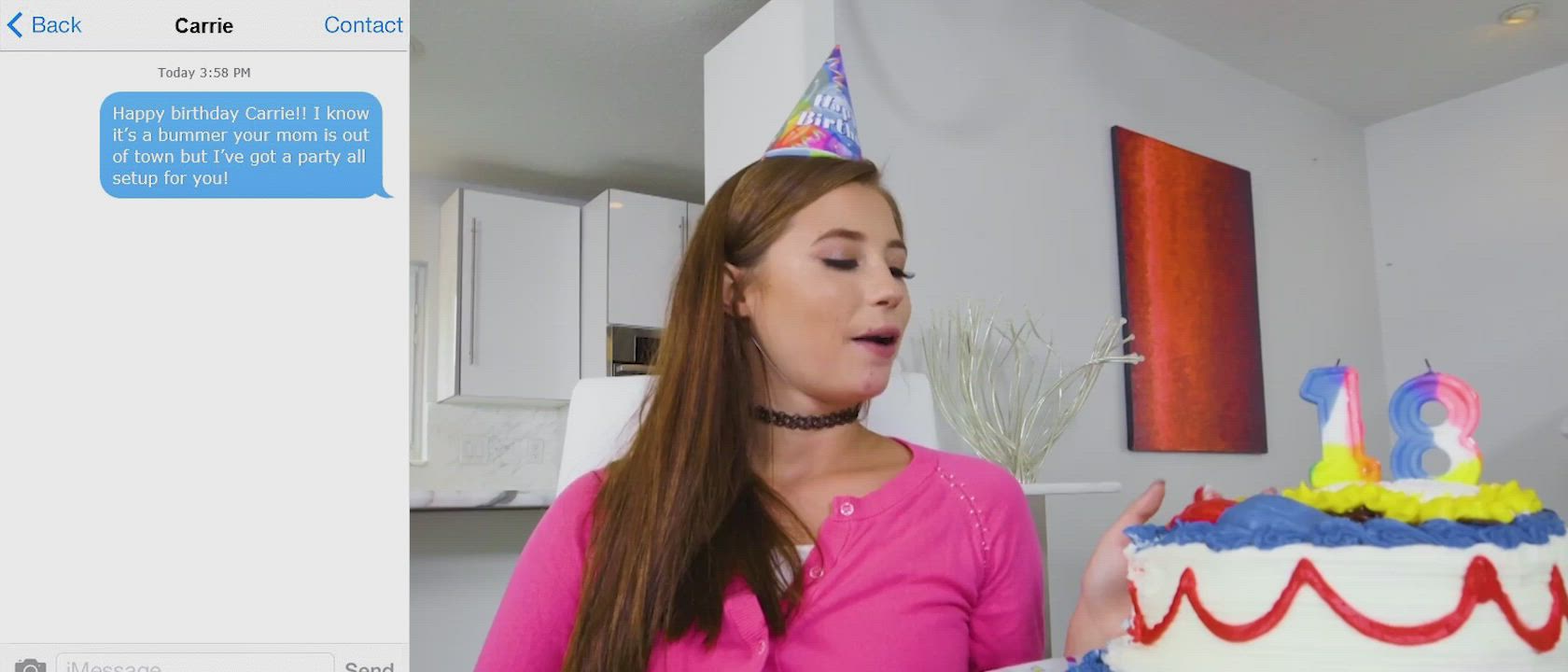 18 Years Old Carolina Sweets Teen clip