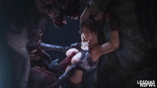 391573 - 3D Animated Lara Croft Lesdias Source Filmmaker Tomb Raider