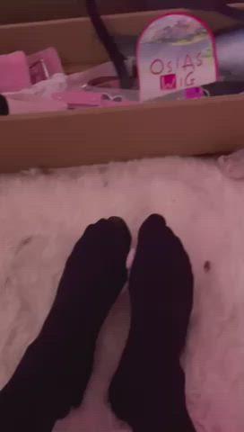 femboy sissy socks clip