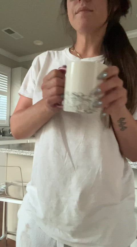 Coffee with a side of boobs ;)