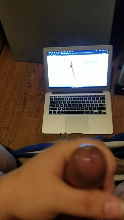 Cum Jerk Off Selfie clip