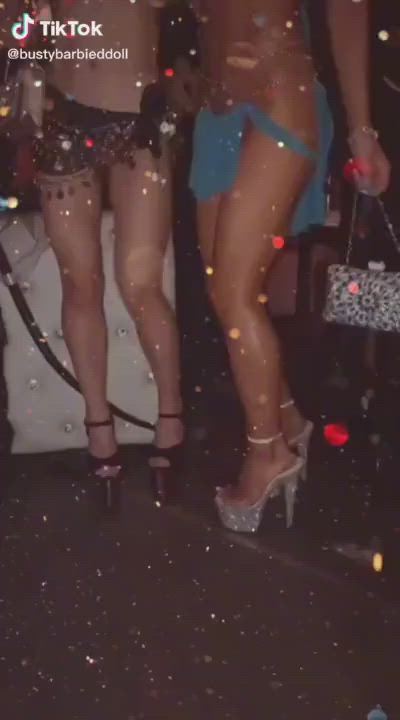 Fake Ass Fake Tits Heels High Heels clip