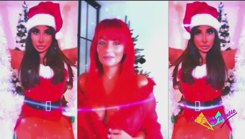 ahegao bbc christmas compilation cosplay pmv split screen porn tiktok clip
