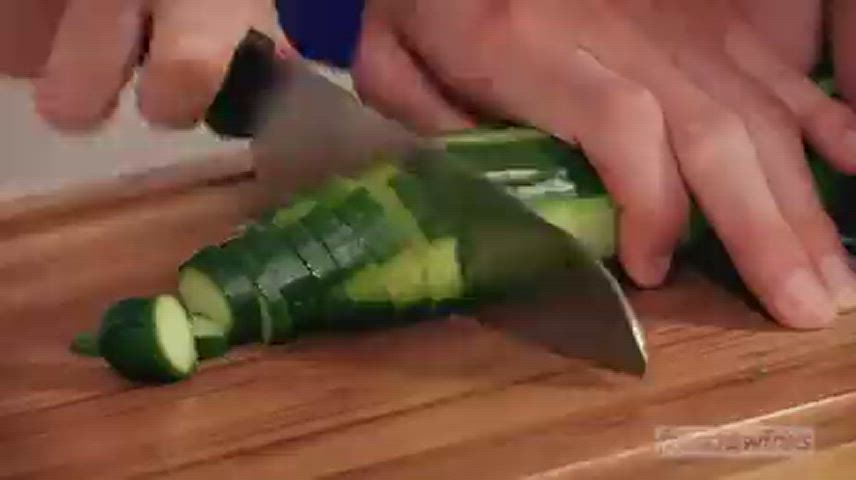 Cucumber Dildo Sex clip