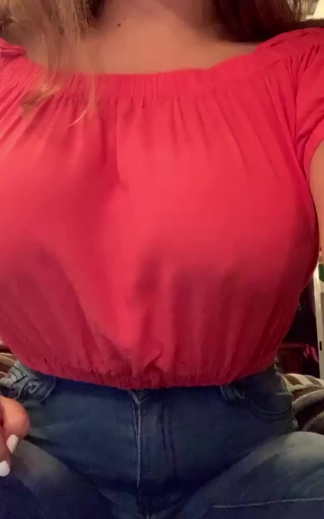 Red Shirt Titty Drop