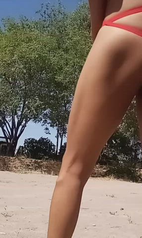 femboy flashing outdoor sex slave solo clip